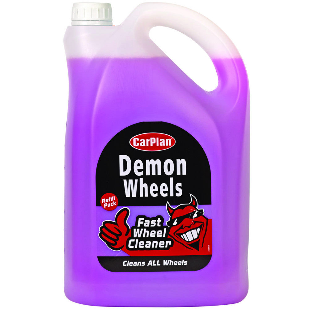 CarPlan Demon Wheels Fast Wheel Cleaner 5 Litres Showroom Finish Car Brake Dust